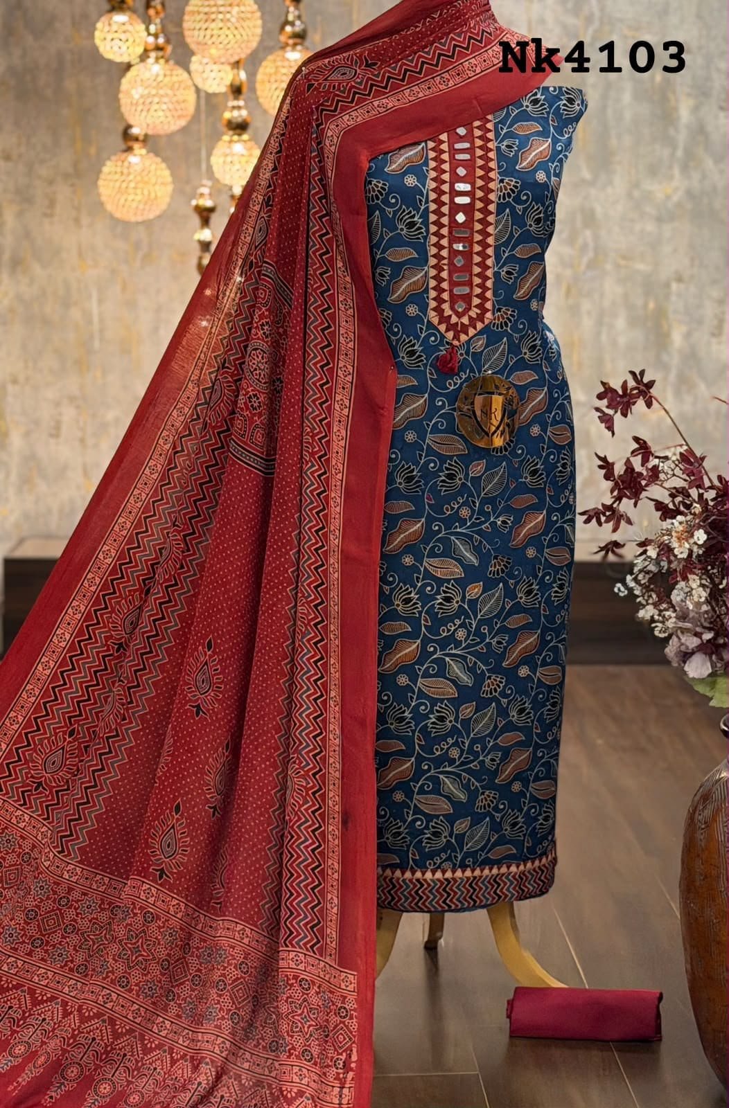 Mushru silk kurta & dupatta Mushru silk kurta & dupatta - Image 1