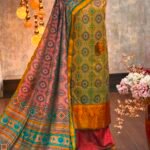 Patola printed silk suits