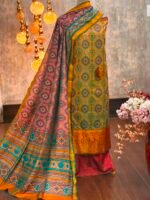 Patola printed silk suits