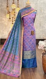 Patola printed silk suits - Image 4