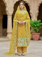 Pure Organza Silk Suit (Copy) - Image 3