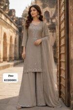 Pure silk top with very heavy hand work - Image 2