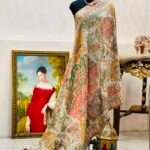 Pure wool  full zari with kani work