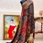 Pure wool  full zari with kani work