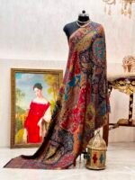 Pure wool  full zari with kani work - Image 3