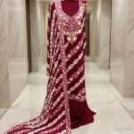 Rayon Kashmiri aari suit
