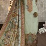 Russian silk jacquard Kurta & dupatta