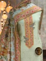 Russian silk jacquard Kurta & dupatta - Image 2