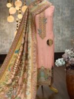 Russian silk jacquard Kurta & dupatta - Image 3