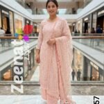 Shirt Chanderi cotton with embroidery