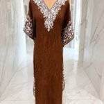 Stylish long kashmiri kaftans