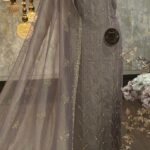 Taneria chiffon kurta & dupatta