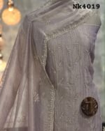 Taneria chiffon kurta & dupatta - Image 2