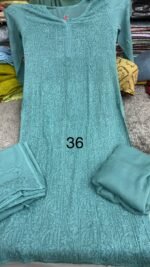 Viscose georgette kurta and palazzo set