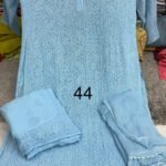 Viscose georgette kurta and palazzo set