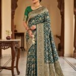 Pure Banarasi Mashru Silk saree