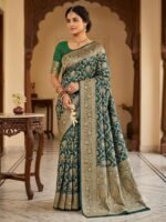 Pure Banarasi Mashru Silk saree