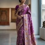 Pure Banarasi Mashru Silk saree