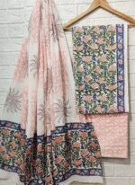 Pure cotton Hand Block Printed suits - Image 4