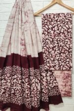 Pure cotton Hand Block Printed suits - Image 3