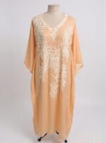 Kashmiri crepe kaftan - Image 5