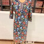 Kashmiri Georgette Kurti