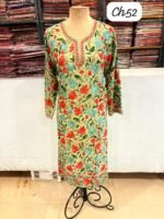 Kashmiri Georgette Kurti