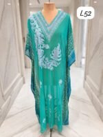 Kashmiri Georgette kaftans - Image 3