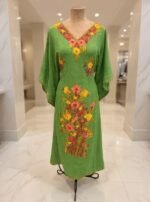 Kashmiri kaftan in beautiful colors