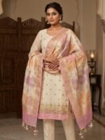 Mul cotton silk Suit - Image 3
