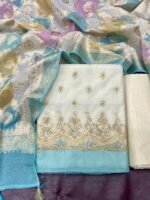 Mul cotton silk Suit - Image 4