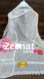Organza designer semi-stitched - Image 2