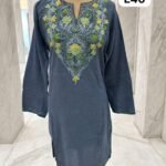 Pure cotton long kurti