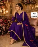 Pure mul cotton prop with Beautiful embroidery