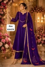 Pure mul cotton prop with Beautiful embroidery - Image 2