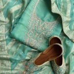 Pure tissue shimmer designer shirt