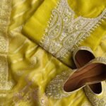 Pure tissue shimmer designer shirt