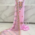 Rayon Kashmiri work suit