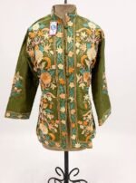 Kashmiri short silk coat