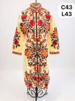 Stylish long silk coat - Image 5