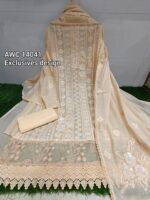Unstitched top with Resham work - Image 3