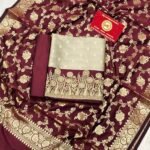 Banarasi Katan silk Zari Weaving