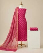 Bandhani cotton suit - Image 6