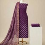 Bandhani cotton suit