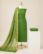 Bandhani cotton suit - Image 3