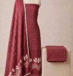 Bandhani jam satin cotton