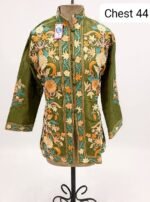 Beautiful short silk coat - Image 5