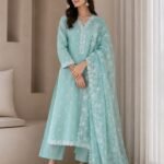 Cotton Mul Appliqué Suit