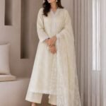 Cotton Mul Appliqué Suit