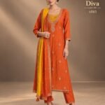 Crepe Bandhani Print